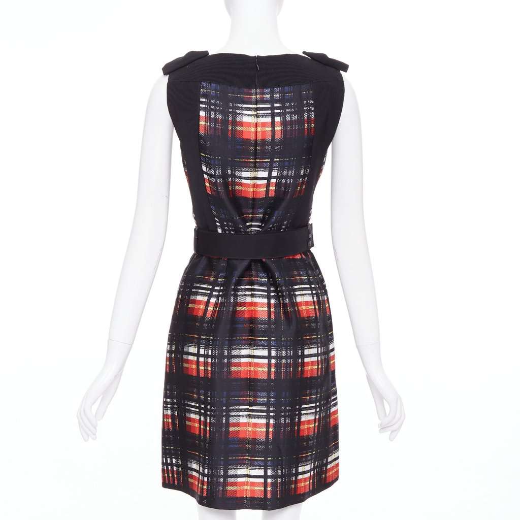 Prada Black Wool Dress Black Wool Very good condition - Box View