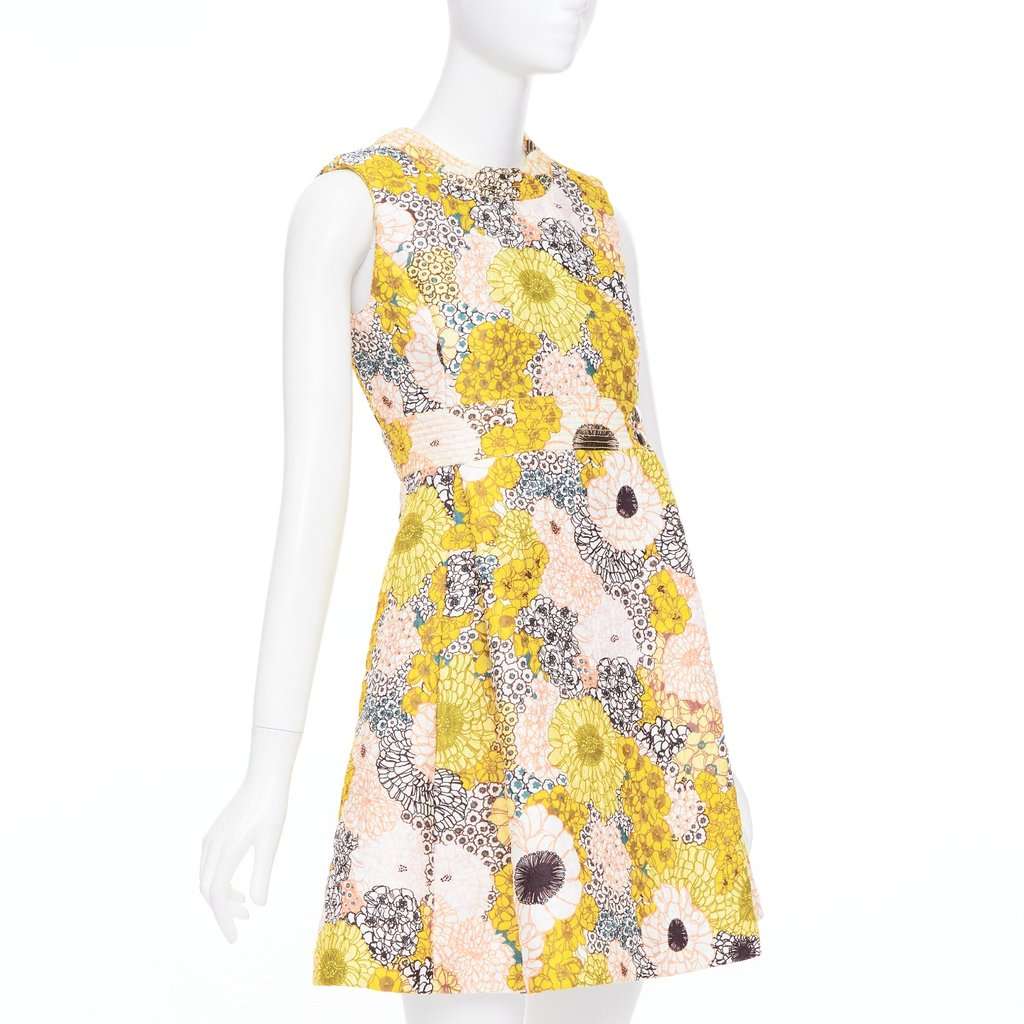 Giambattista Valli Yellow Polyester Dress Yellow Polyester Very good condition - Inside View