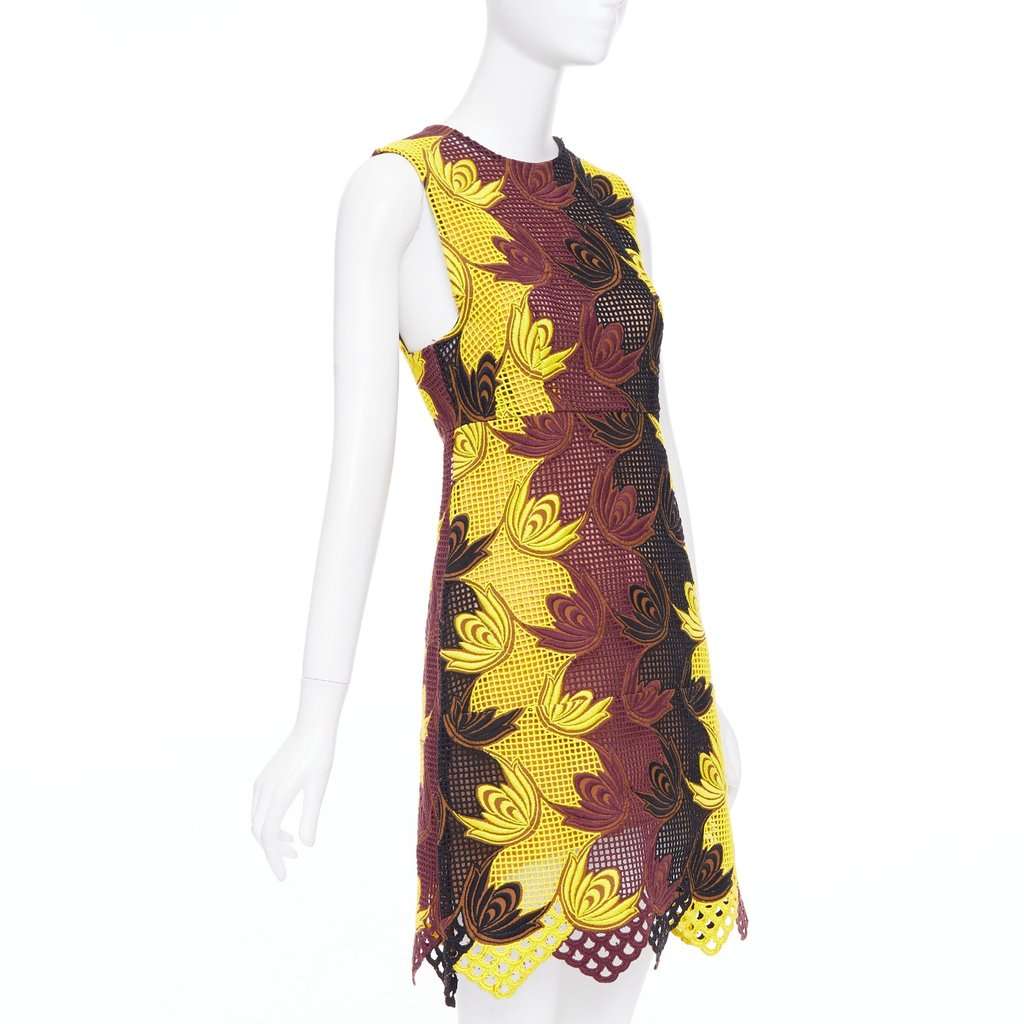 Marni Yellow Polyester Dress Yellow Polyester Very good condition - Inside View