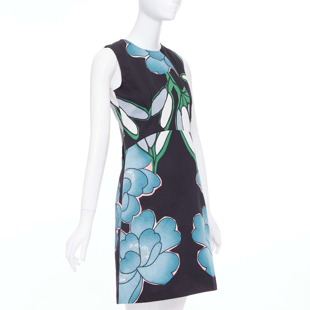 Marni Blue Cotton Dress Blue Cotton Very good condition - Inside View