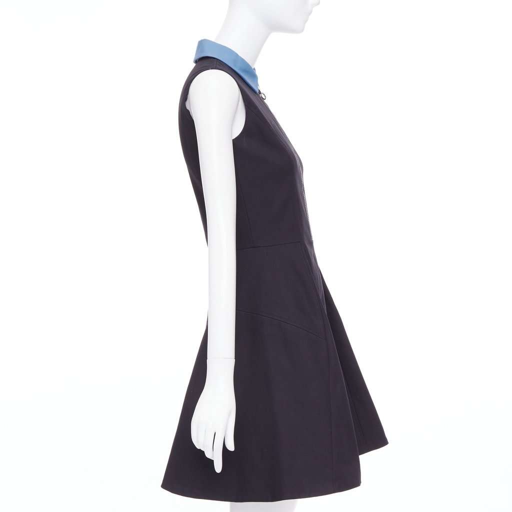 Dior Black Cotton Dress Black Cotton Very good condition - Model View