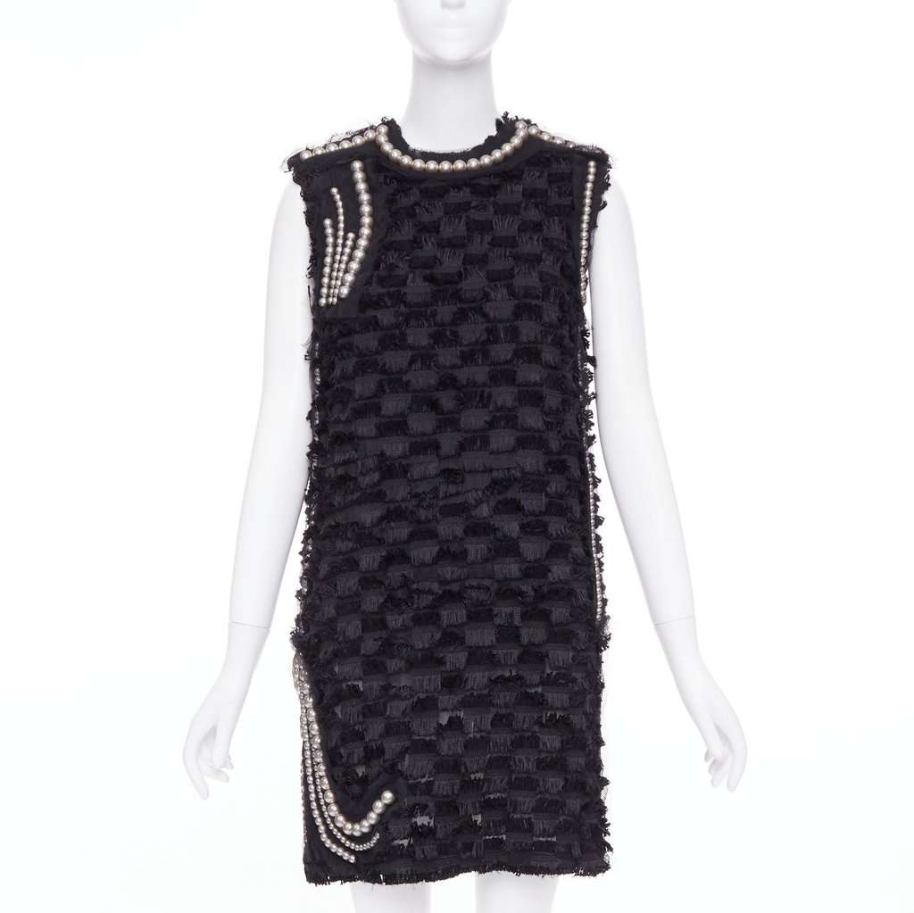 Lanvin Black Viscose Dress Black Viscose Very good condition - Inside View