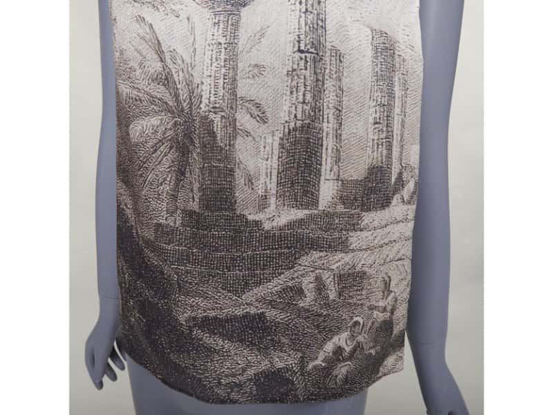 Dolce & Gabbana Beige Silk Top Beige Silk Good condition - Back View
