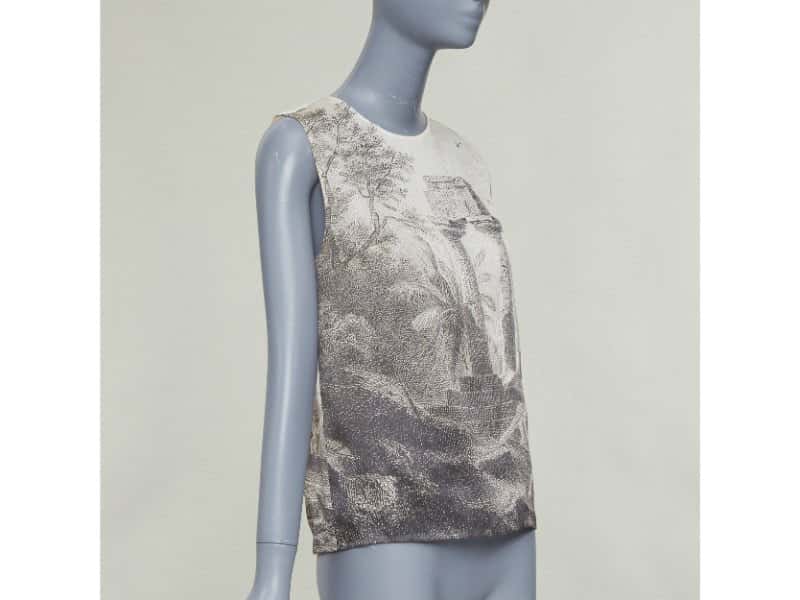 Dolce & Gabbana Beige Silk Top Beige Silk Good condition - Inside View