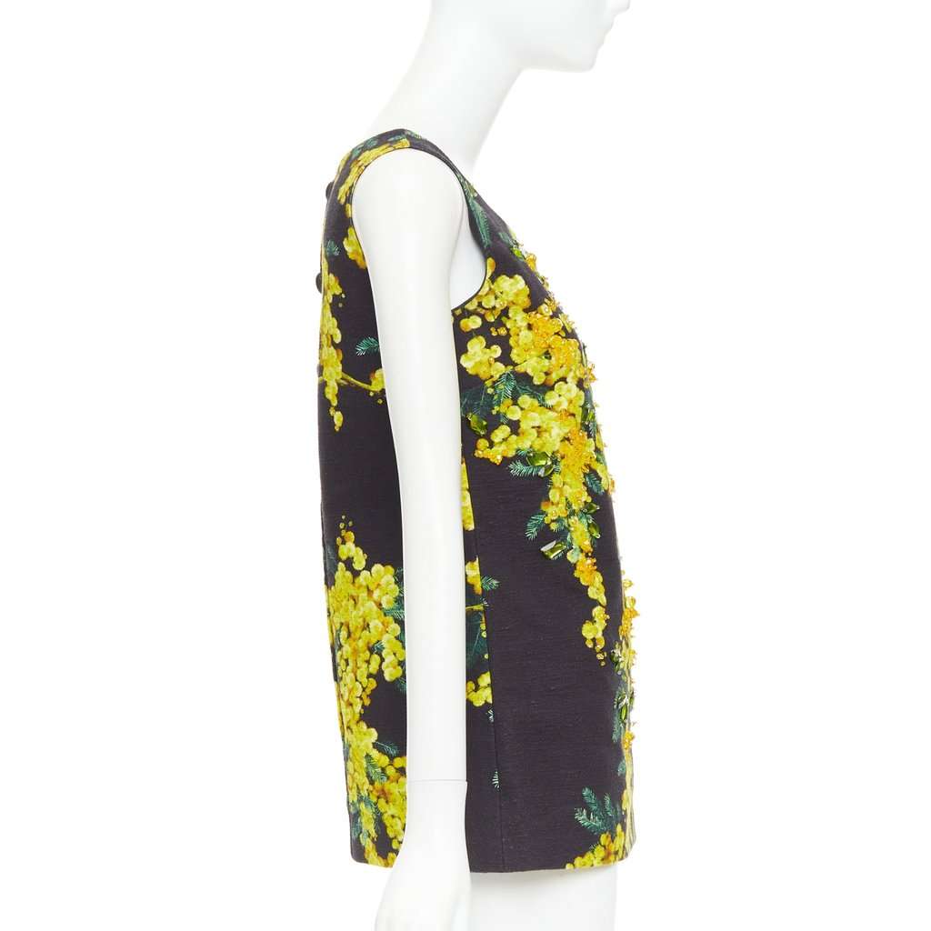 Dolce & Gabbana Black Polyester Top Black Polyester Very good condition - Model View