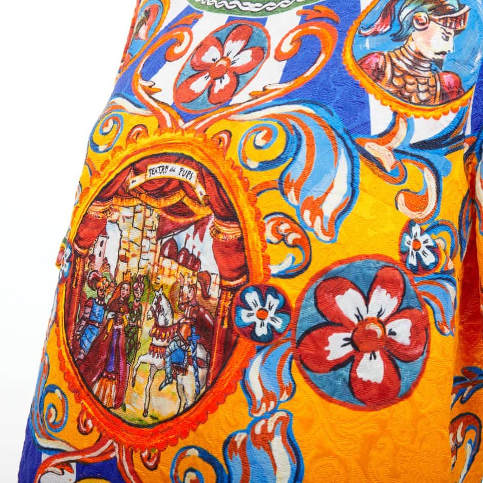 Dolce & Gabbana Blue Viscose Top Blue Viscose Very good condition - Back View