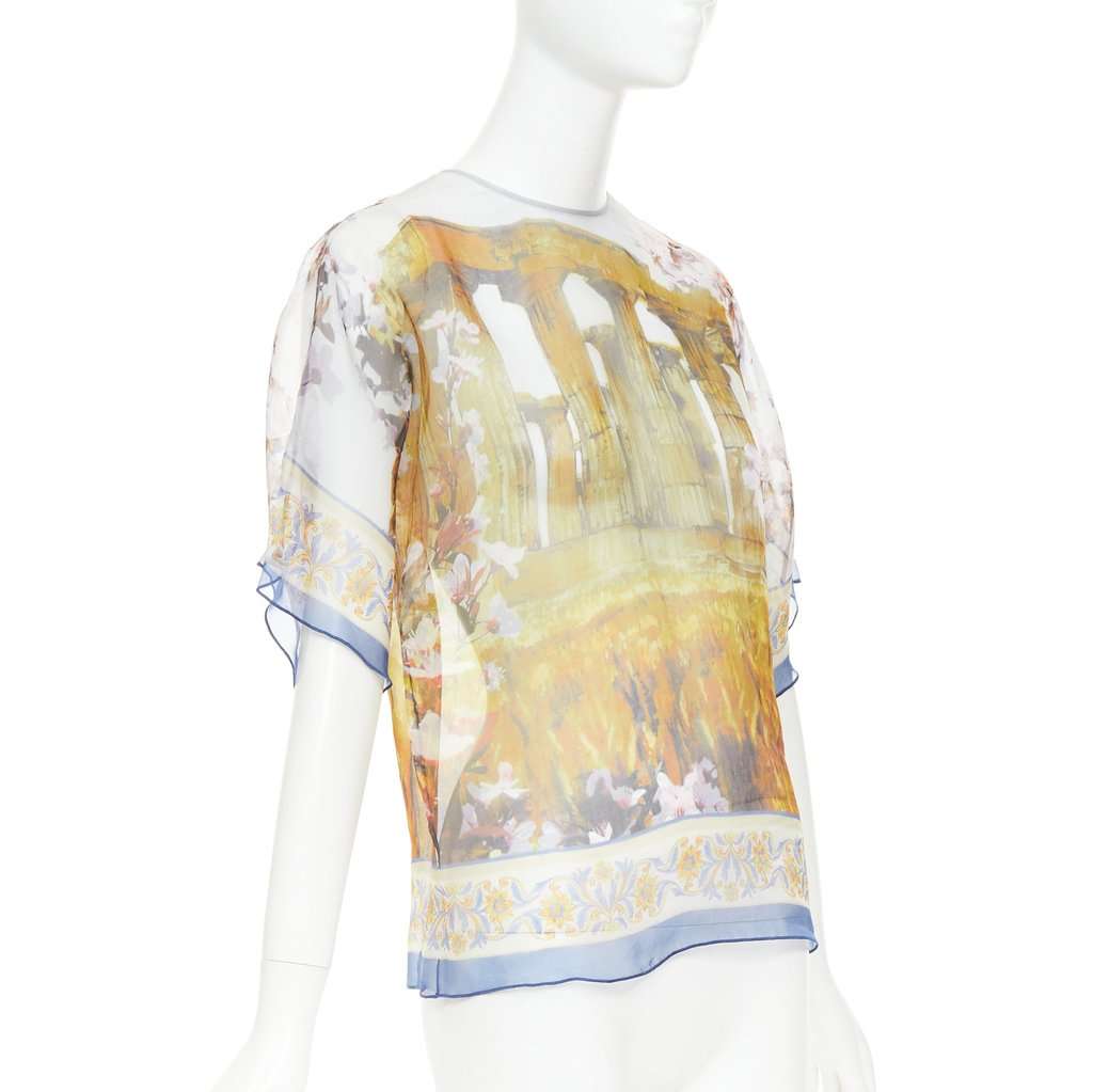 Dolce & Gabbana MultiColor Silk Top MultiColor Silk Very good condition - Inside View