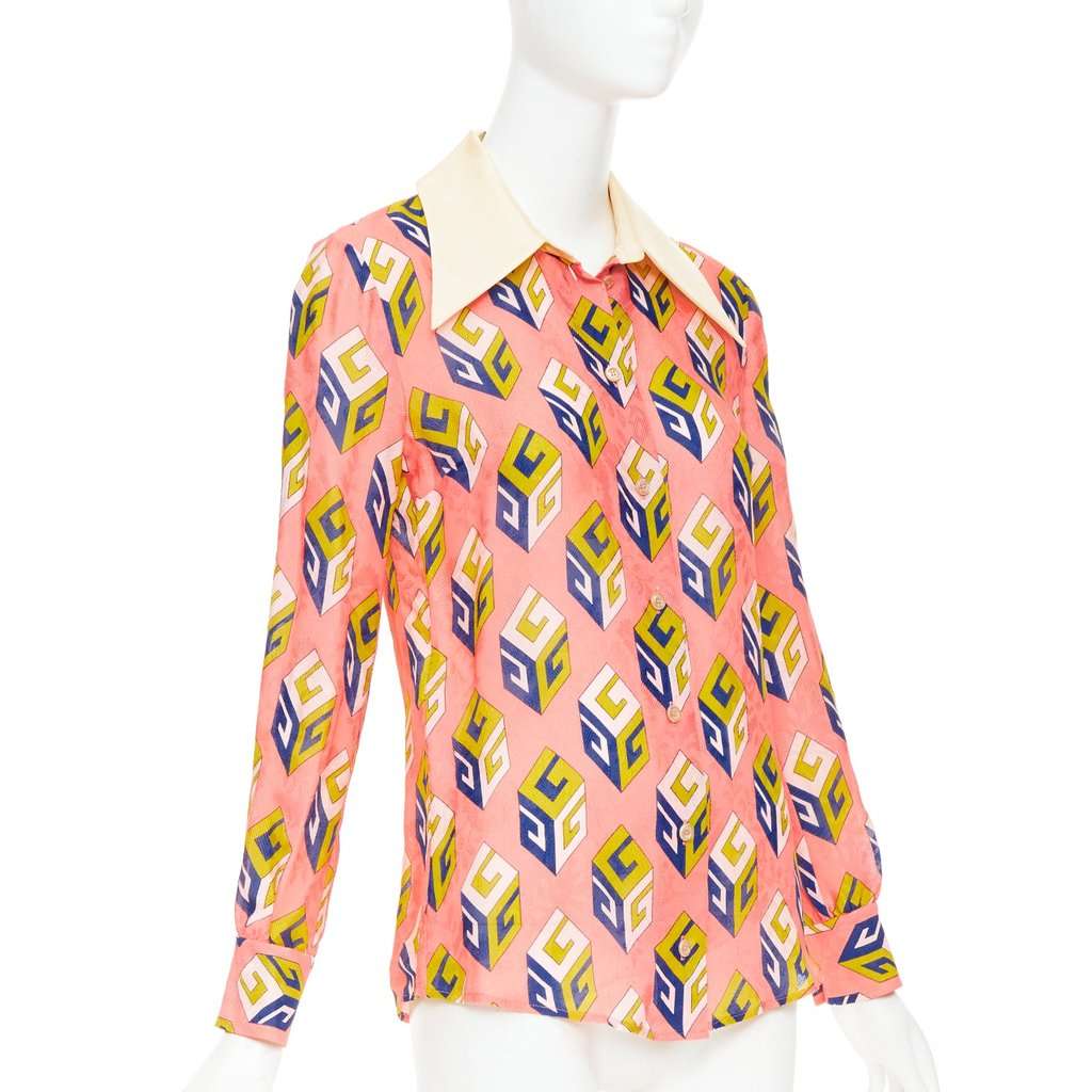 Gucci Pink Viscose Top Pink Viscose Very good condition - Inside View