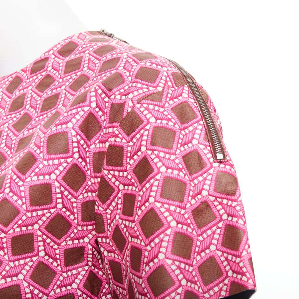 Louis Vuitton Brown Leather Top Brown Leather Very good condition - Back View