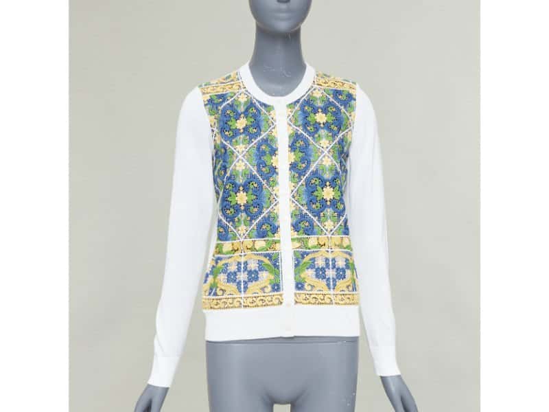 Dolce & Gabbana Ecru Cotton Knitwear Ecru Cotton Very good condition - Inside View
