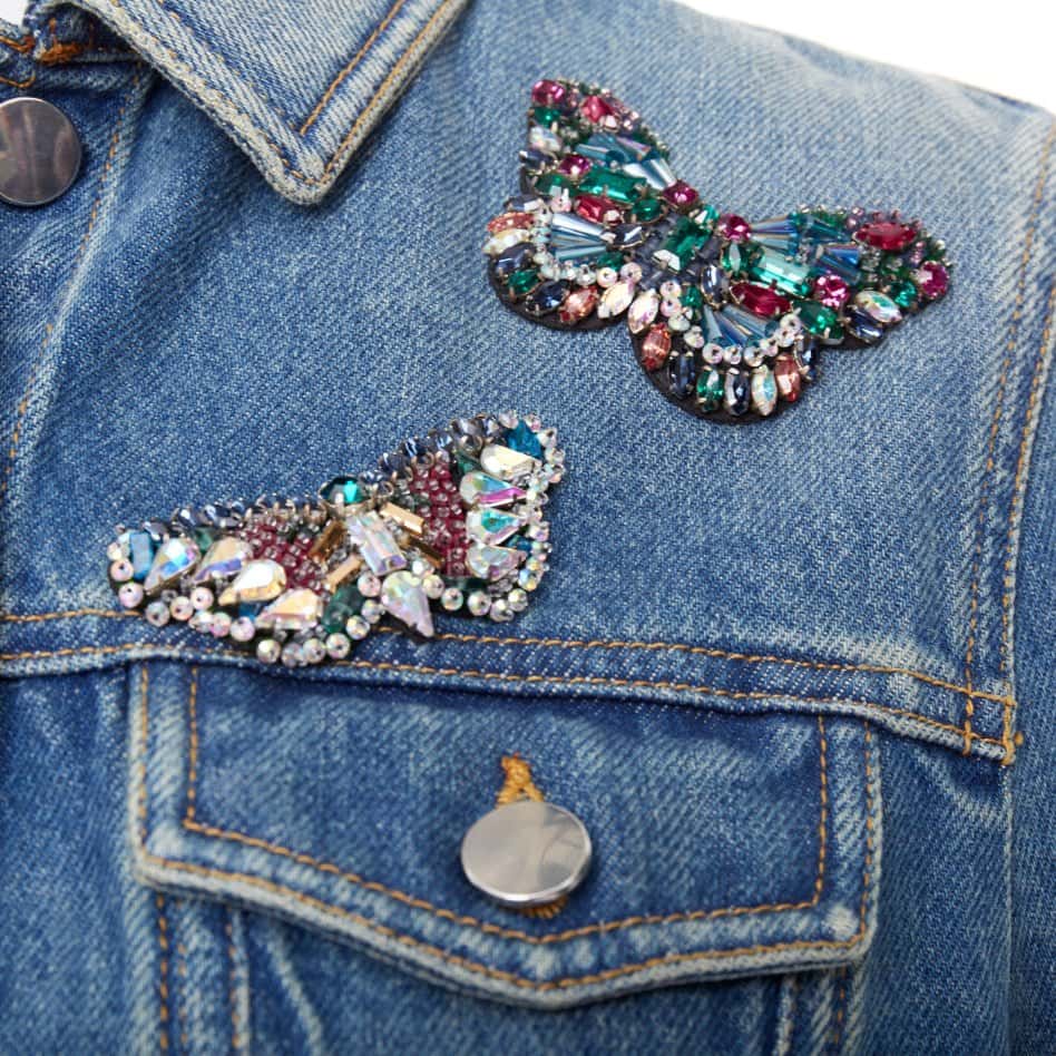 Valentino Garavani Blue Denim Jacket Blue Denim Very good condition - Back View