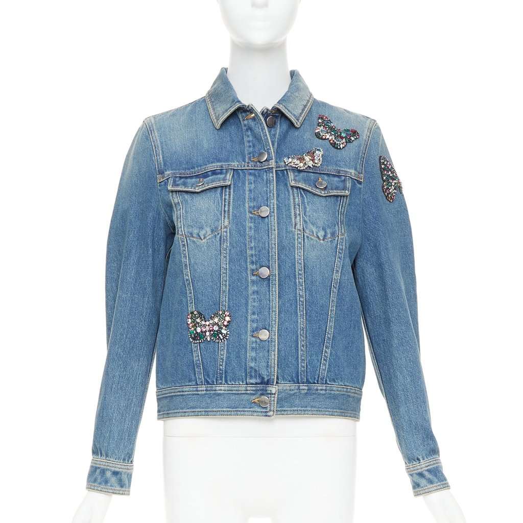 Valentino Garavani Blue Denim Jacket Blue Denim Very good condition - Inside View