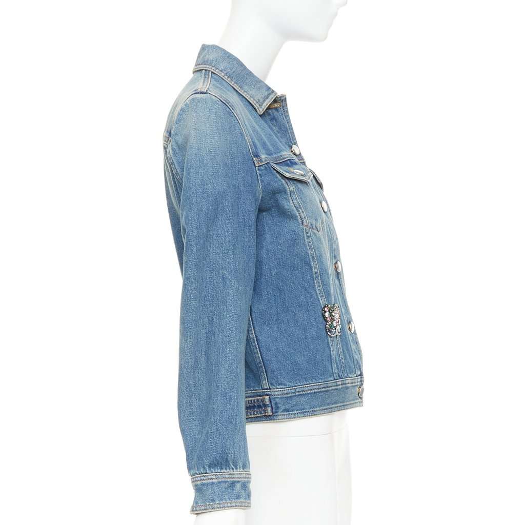 Valentino Garavani Blue Denim Jacket Blue Denim Very good condition - Box View