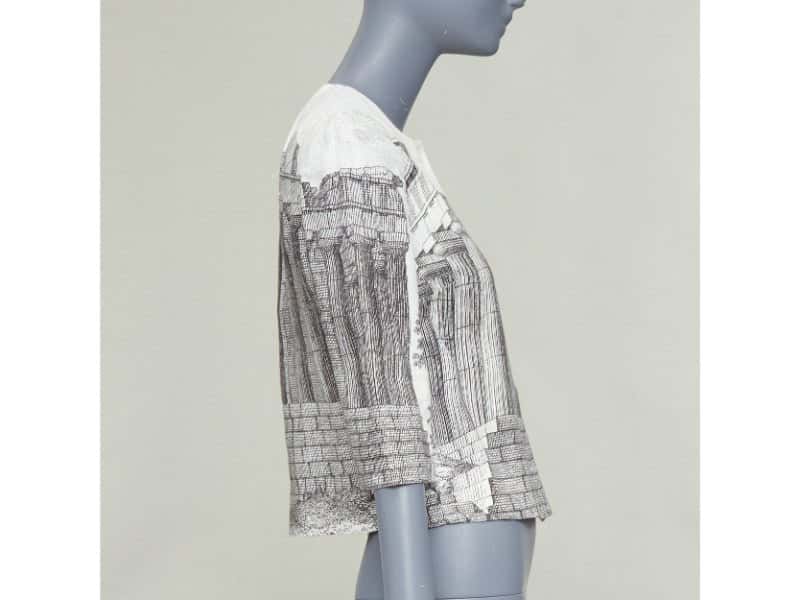 Dolce & Gabbana Ecru Linen Jacket Ecru Linen Fair condition - Model View
