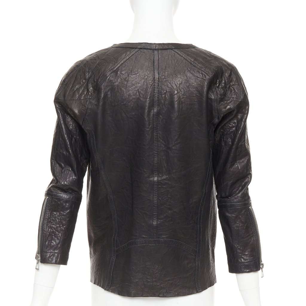 Isabel Marant Black Leather Leather Jacket Black Leather Good condition - Box View