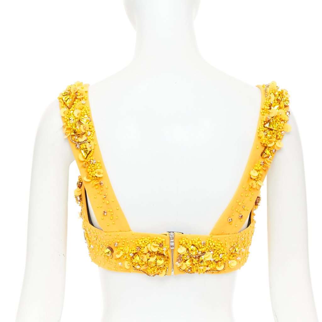 Prada Yellow Wool Top Yellow Wool Never worn, with tag - Box View