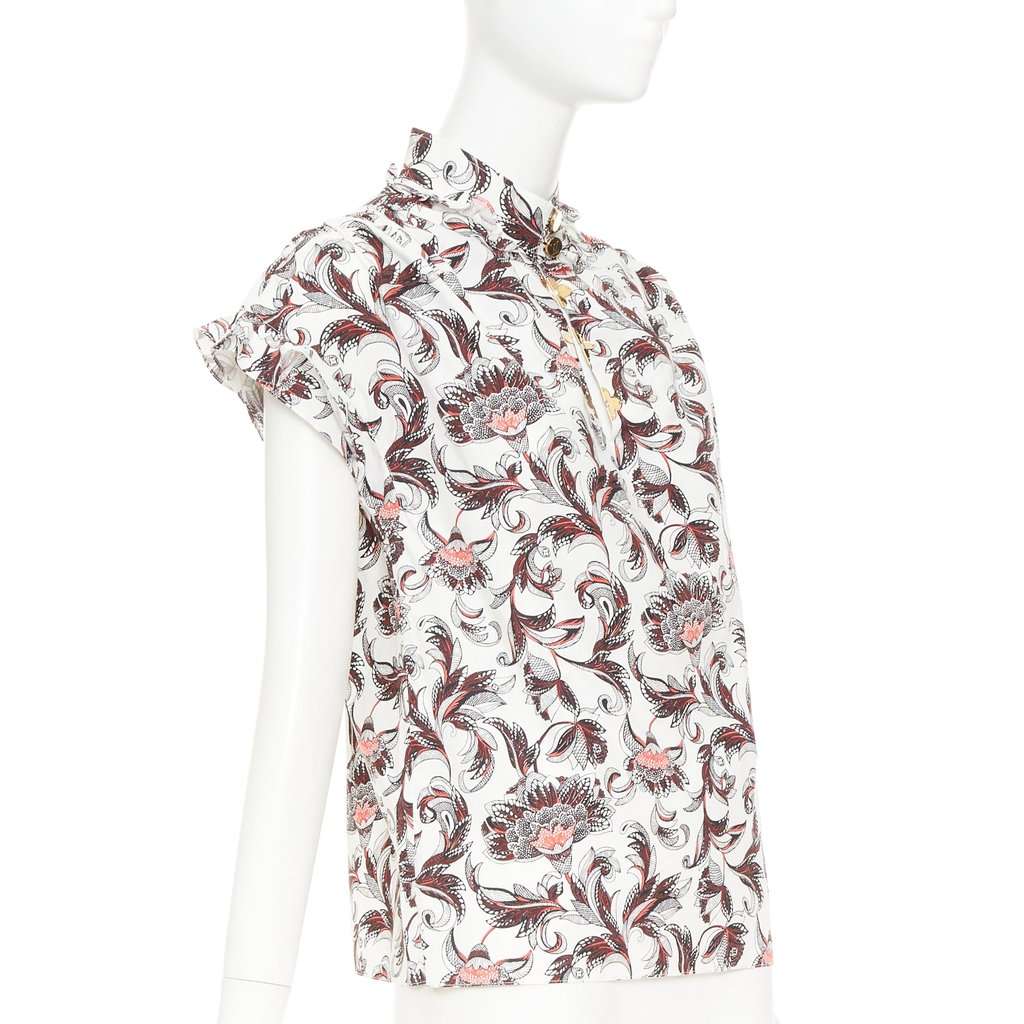 Louis Vuitton White Cotton Top White Cotton Very good condition - Inside View