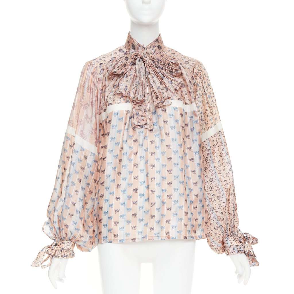 Louis Vuitton Pink Silk Top Pink Silk Very good condition - Front View