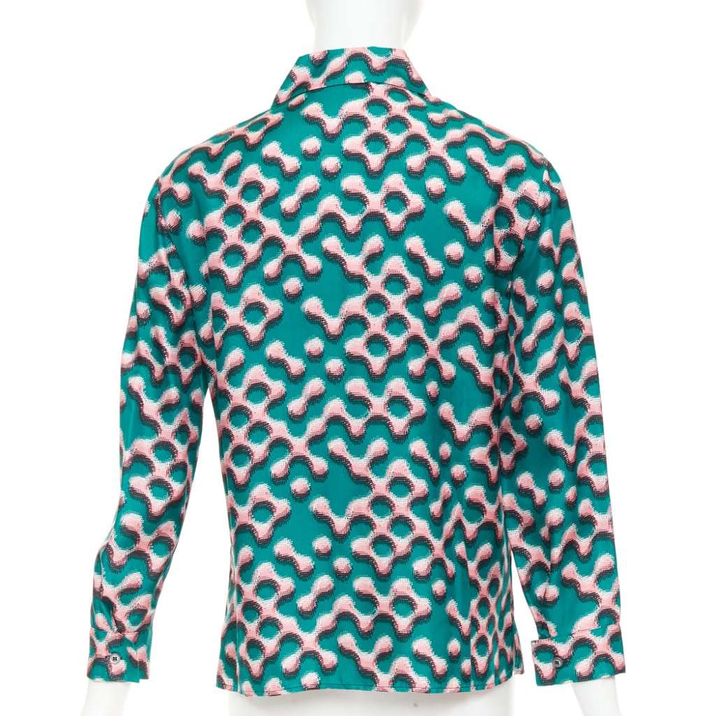 Prada Green Silk Top Green Silk Very good condition - Box View