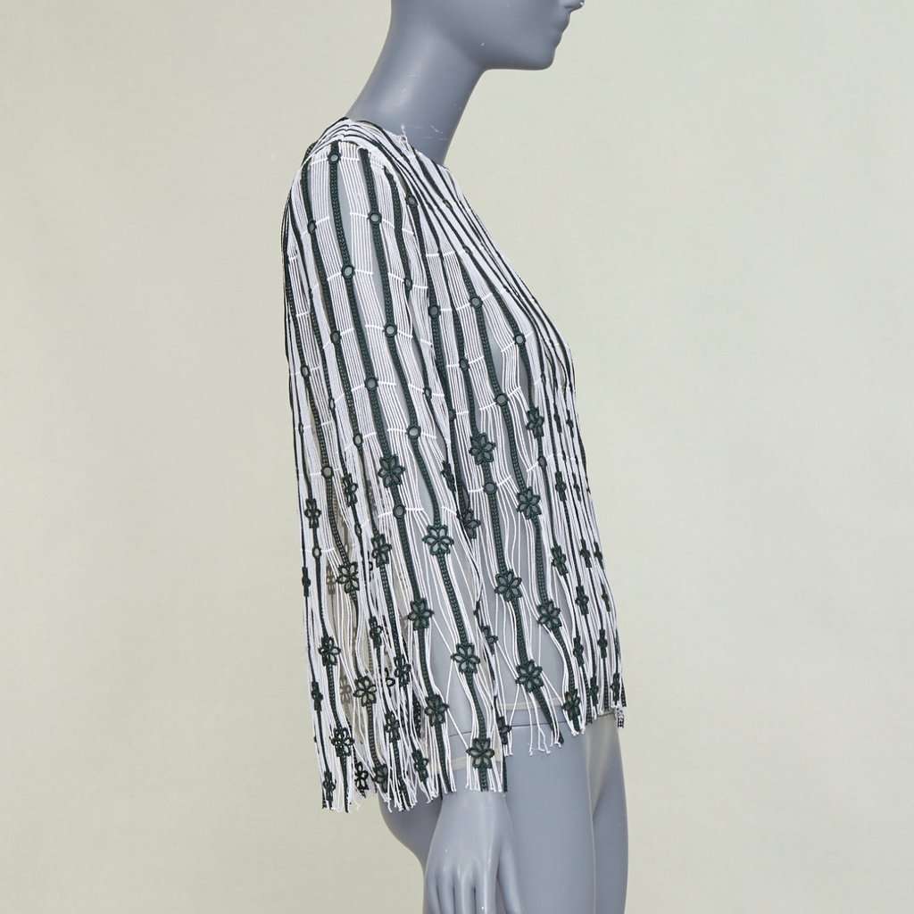 Dior Black Polyester Top Black Polyester Fair condition - Model View