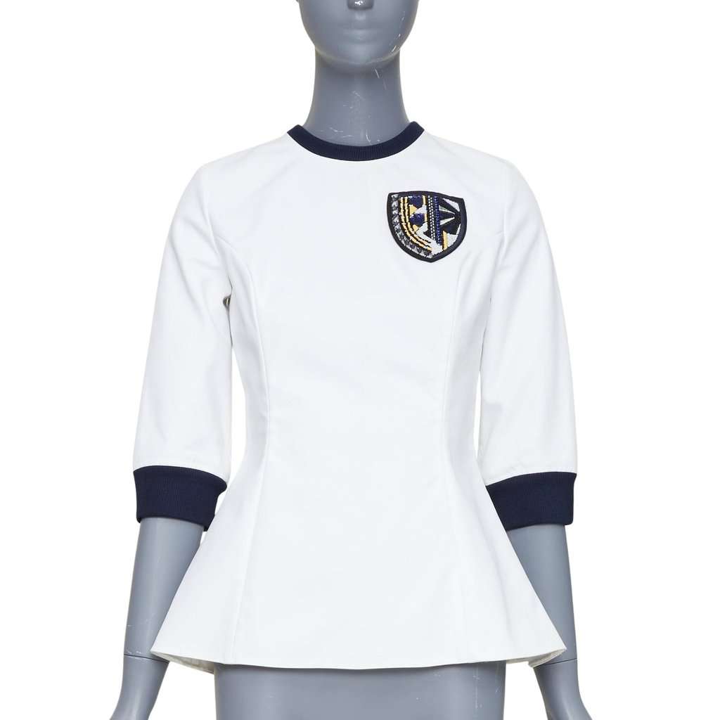 Dior Ecru Cotton Top Ecru Cotton Fair condition - Front View