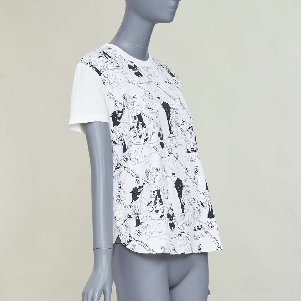 Prada White Cotton Top White Cotton Fair condition - Inside View