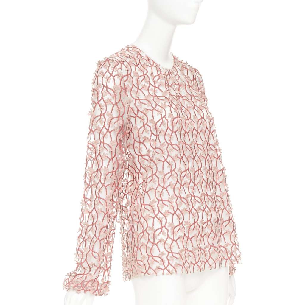 Giambattista Valli Pink Polyester Top Pink Polyester Very good condition - Inside View