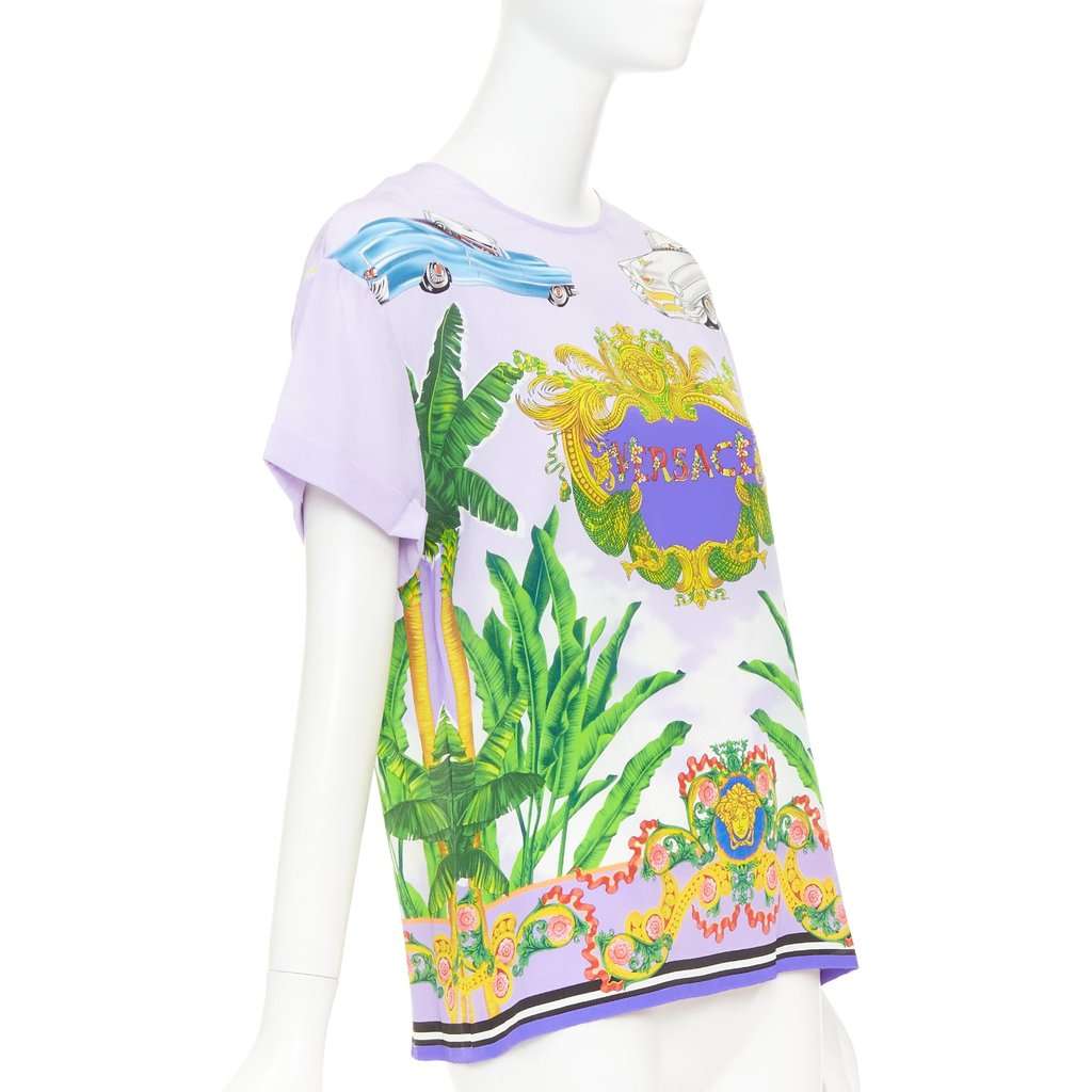 Versace Purple Silk Top Purple Silk Very good condition - Inside View
