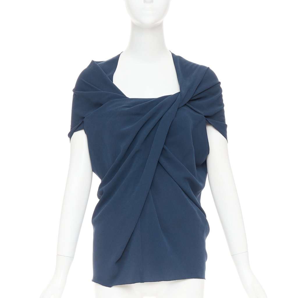 Lanvin Navy Top Navy Very good condition - Front View