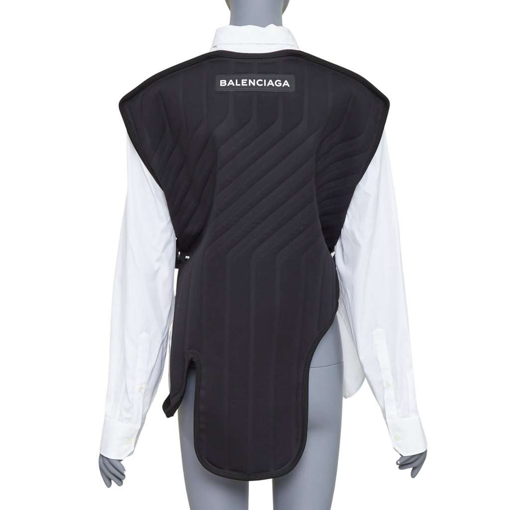 Balenciaga White Cotton Top White Cotton Fair condition - Front View