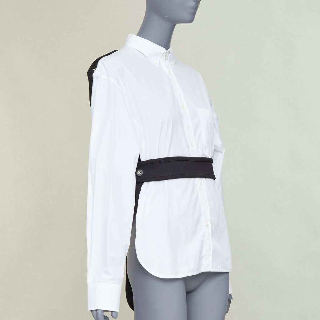 Balenciaga White Cotton Top White Cotton Fair condition - Inside View