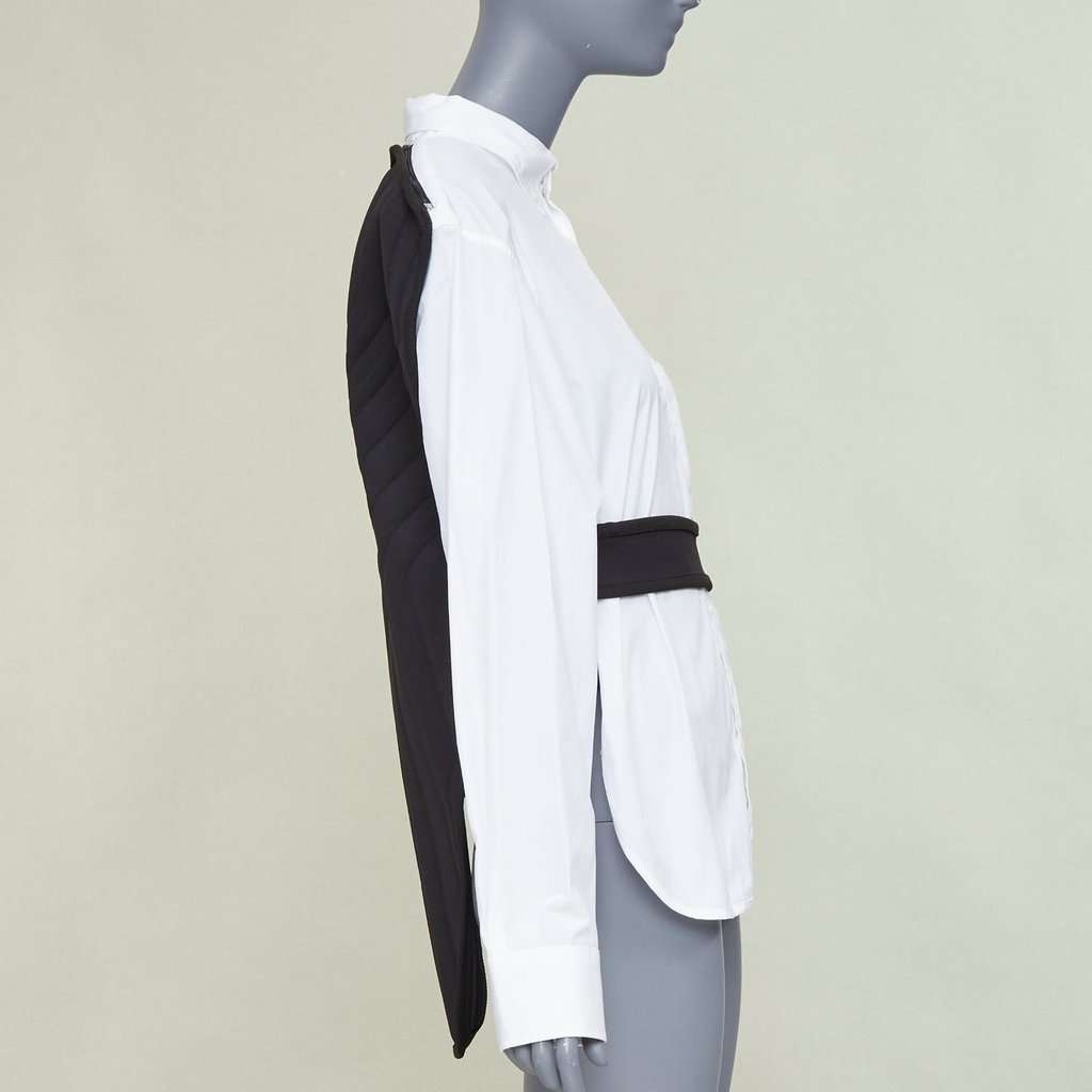 Balenciaga White Cotton Top White Cotton Fair condition - Model View