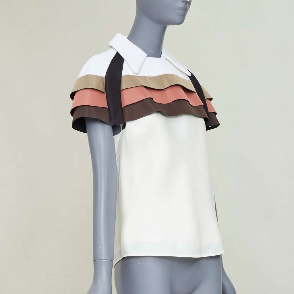 Louis Vuitton Ecru Polyester Top Ecru Polyester Good condition - Inside View