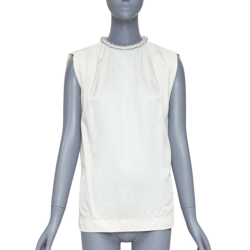 Stella McCartney Ecru Top Ecru Very good condition - Front View