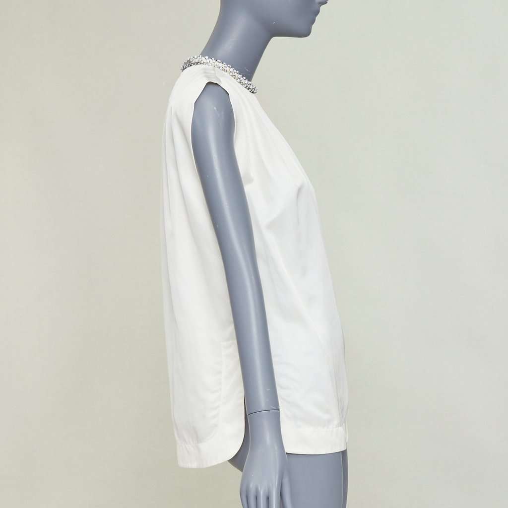 Stella McCartney Ecru Top Ecru Very good condition - Model View
