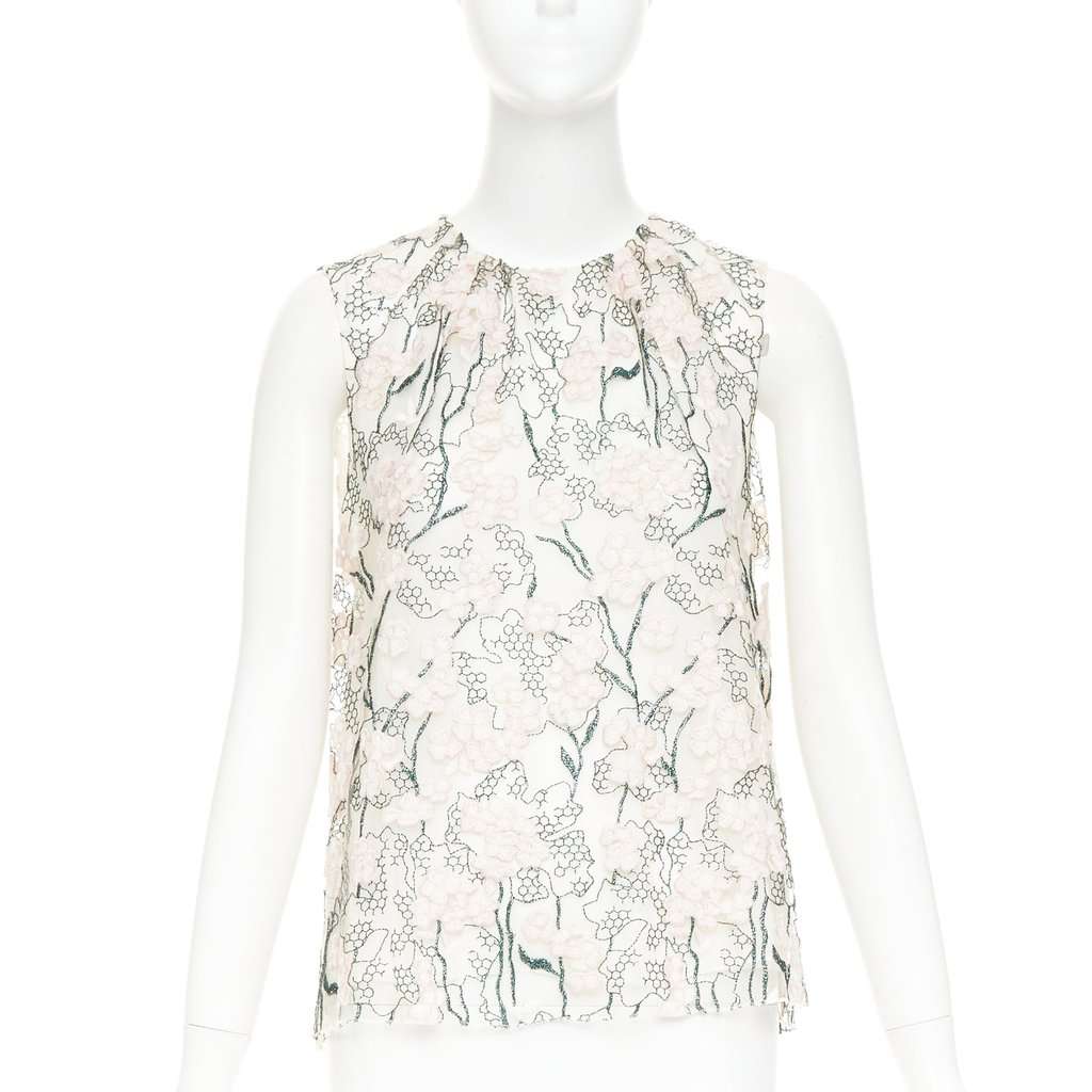 Giambattista Valli Pink Cotton Top Pink Cotton Very good condition - Front View