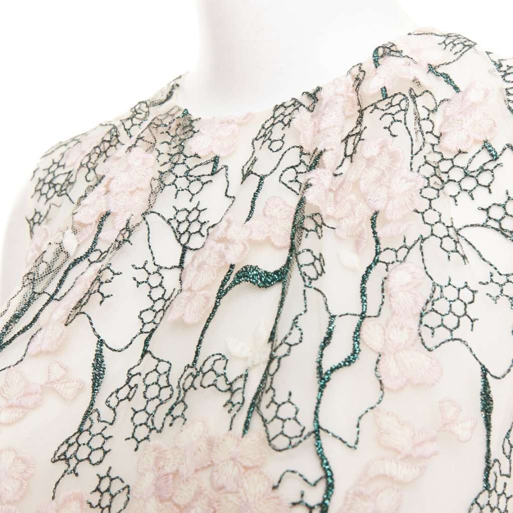 Giambattista Valli Pink Cotton Top Pink Cotton Very good condition - Back View