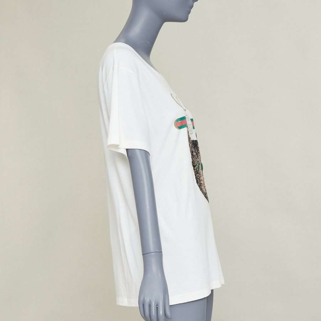 Gucci Ecru Cotton Top Ecru Cotton Good condition - Model View