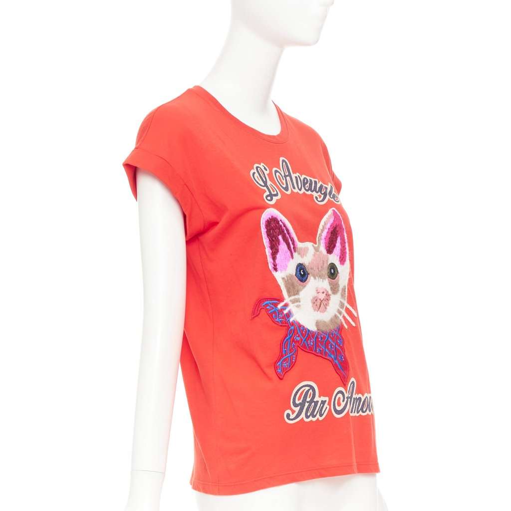 Gucci Red Cotton Top Red Cotton Very good condition - Inside View