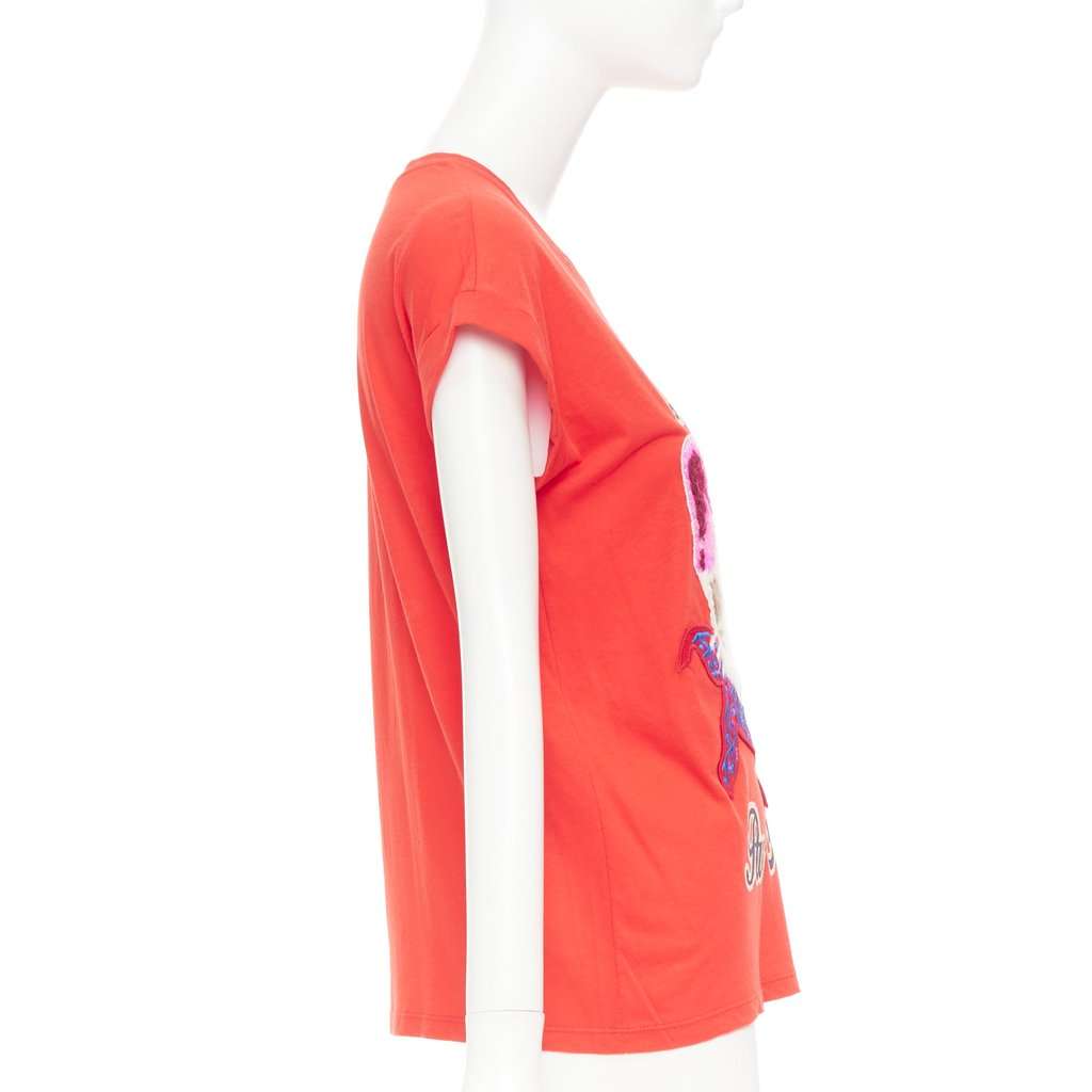 Gucci Red Cotton Top Red Cotton Very good condition - Model View