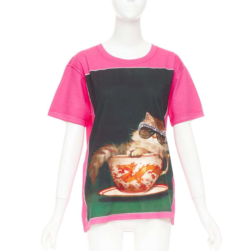 Gucci Pink Cotton Top Pink Cotton Very good condition - Front View