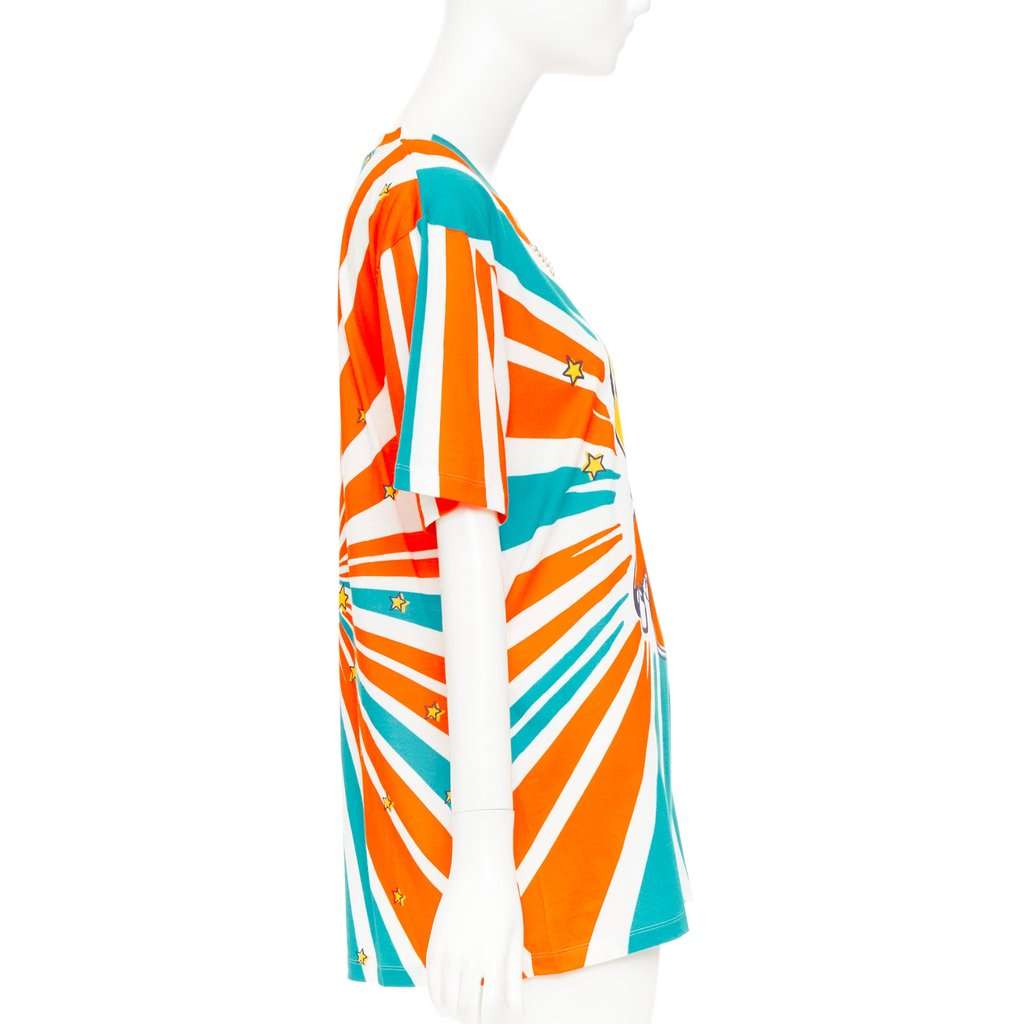 Gucci Orange Cotton Top Orange Cotton Very good condition - Model View