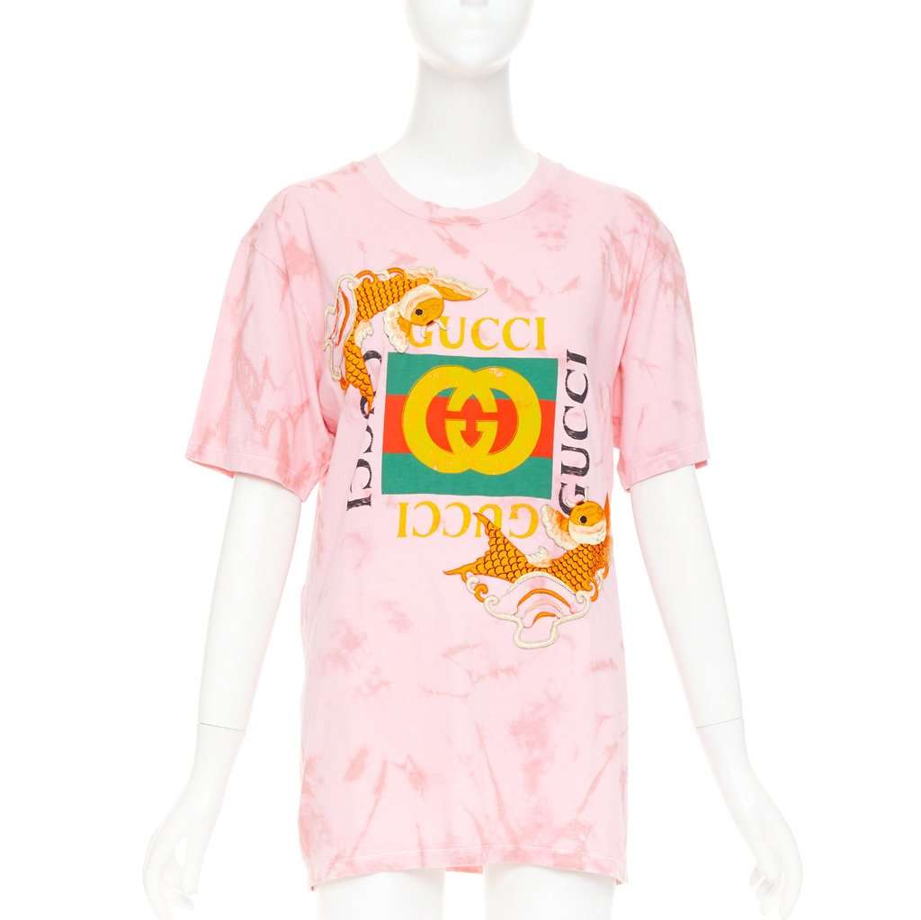 Gucci Pink Cotton Top Pink Cotton Very good condition - Front View