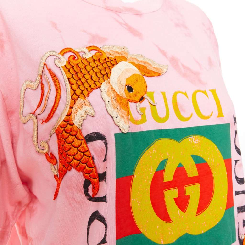 Gucci Pink Cotton Top Pink Cotton Very good condition - Back View