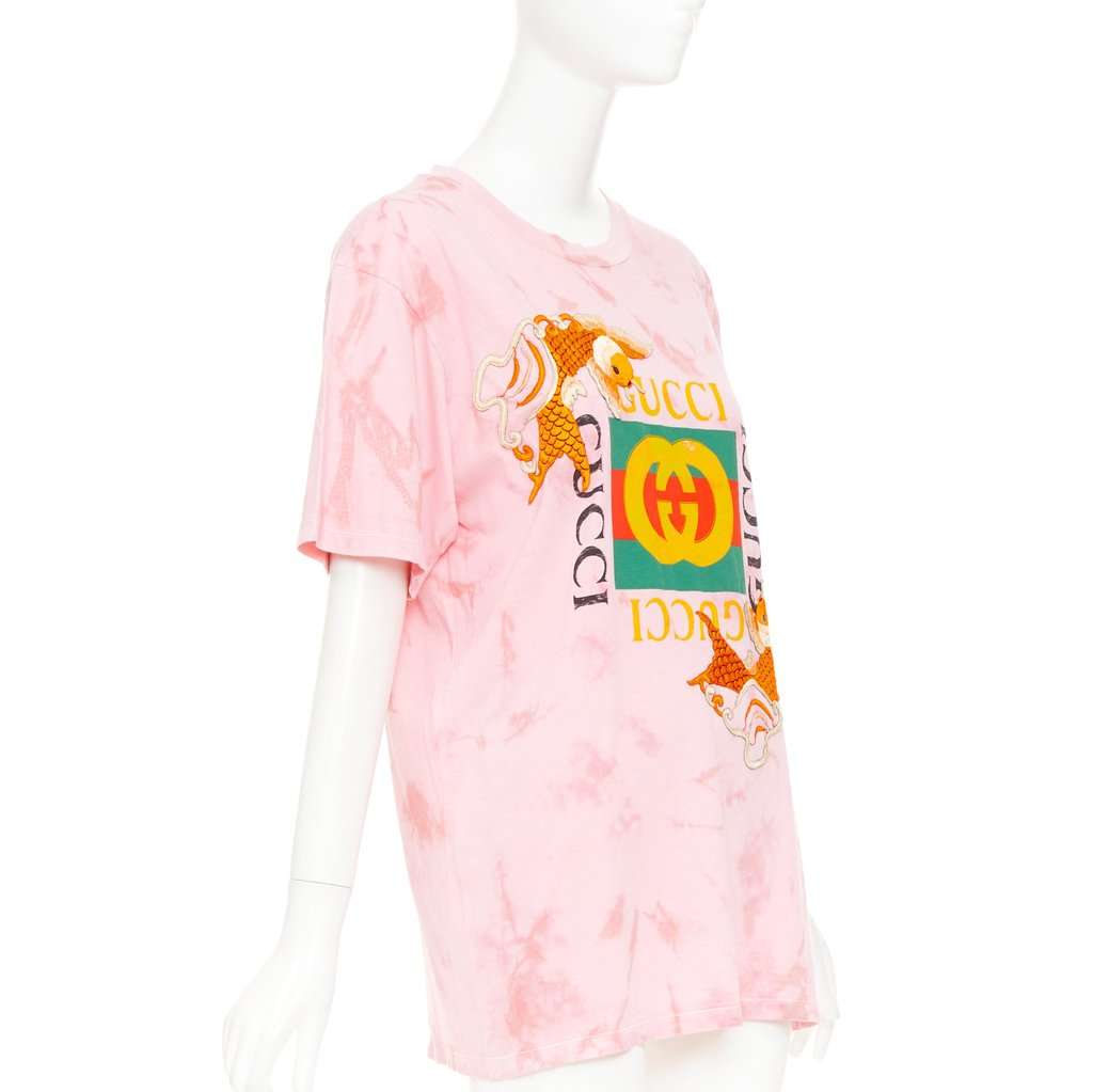 Gucci Pink Cotton Top Pink Cotton Very good condition - Inside View