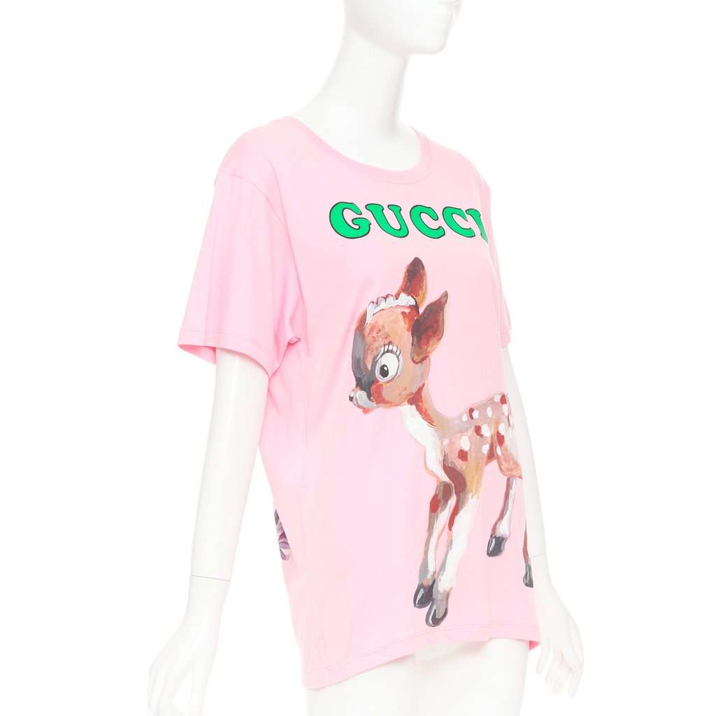 Gucci Pink Cotton Top Pink Cotton Never worn, with tag - Inside View