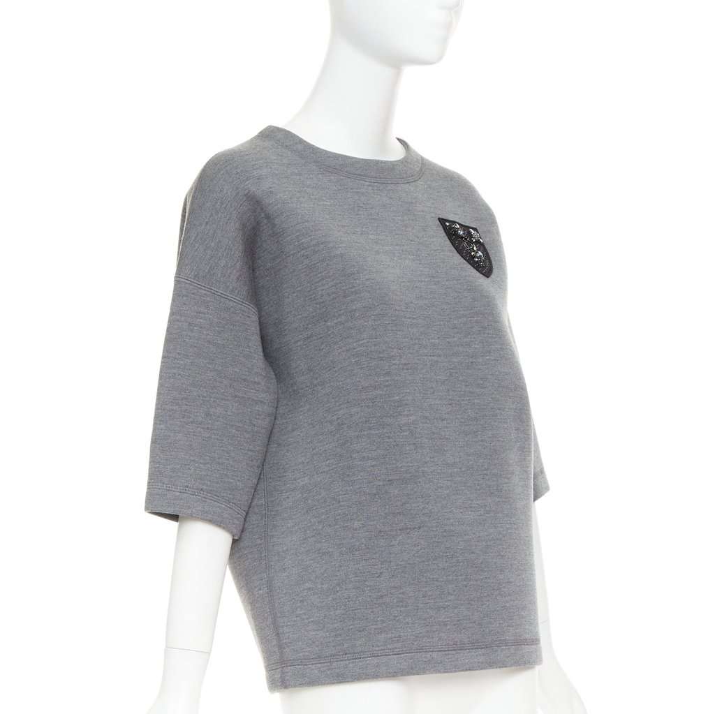Dior Grey Wool Knitwear Grey Wool Very good condition - Inside View