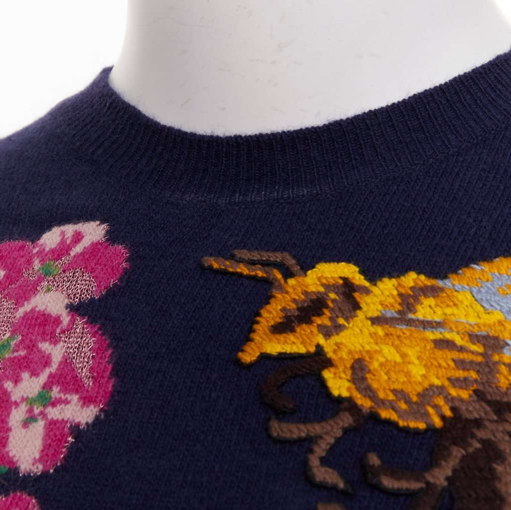 Gucci Navy Wool Knitwear Navy Wool Very good condition - Back View