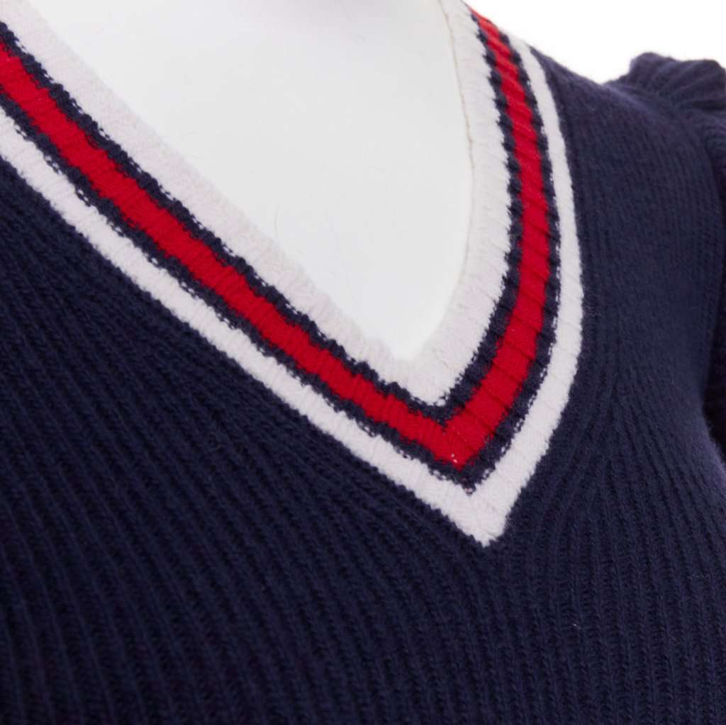 Gucci Navy Wool Knitwear Navy Wool Very good condition - Back View
