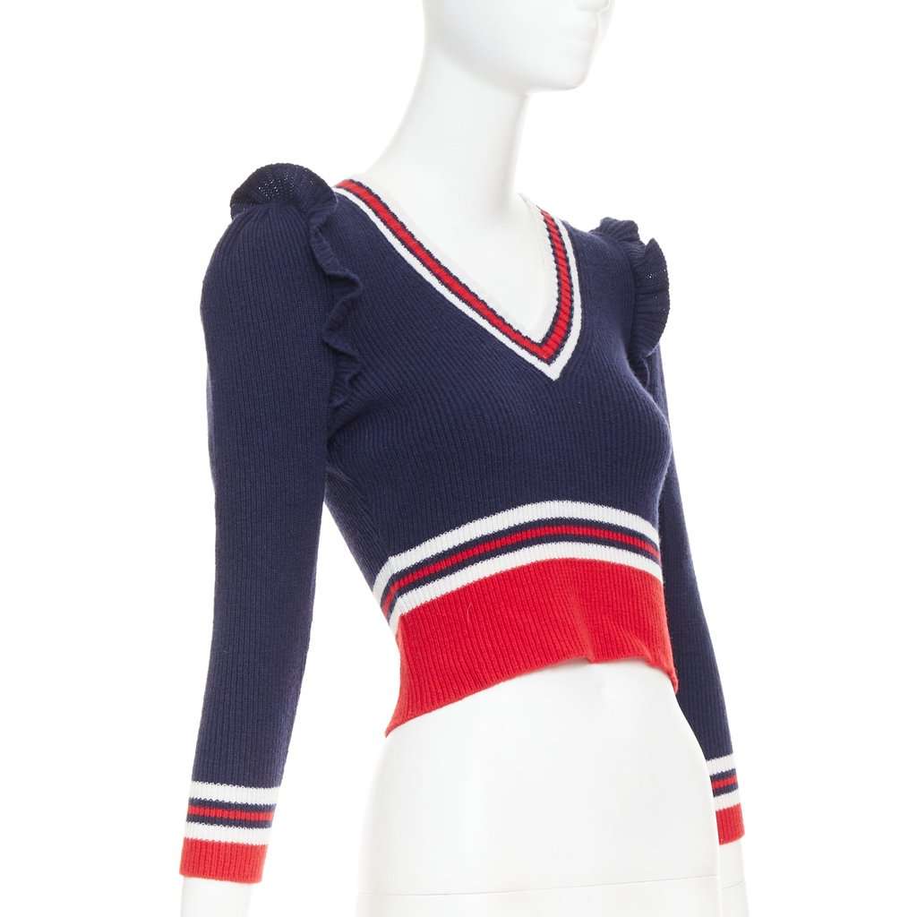 Gucci Navy Wool Knitwear Navy Wool Very good condition - Inside View